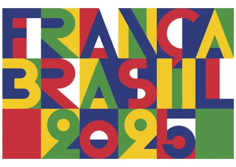 Logo saison croisée France Brésil 2025